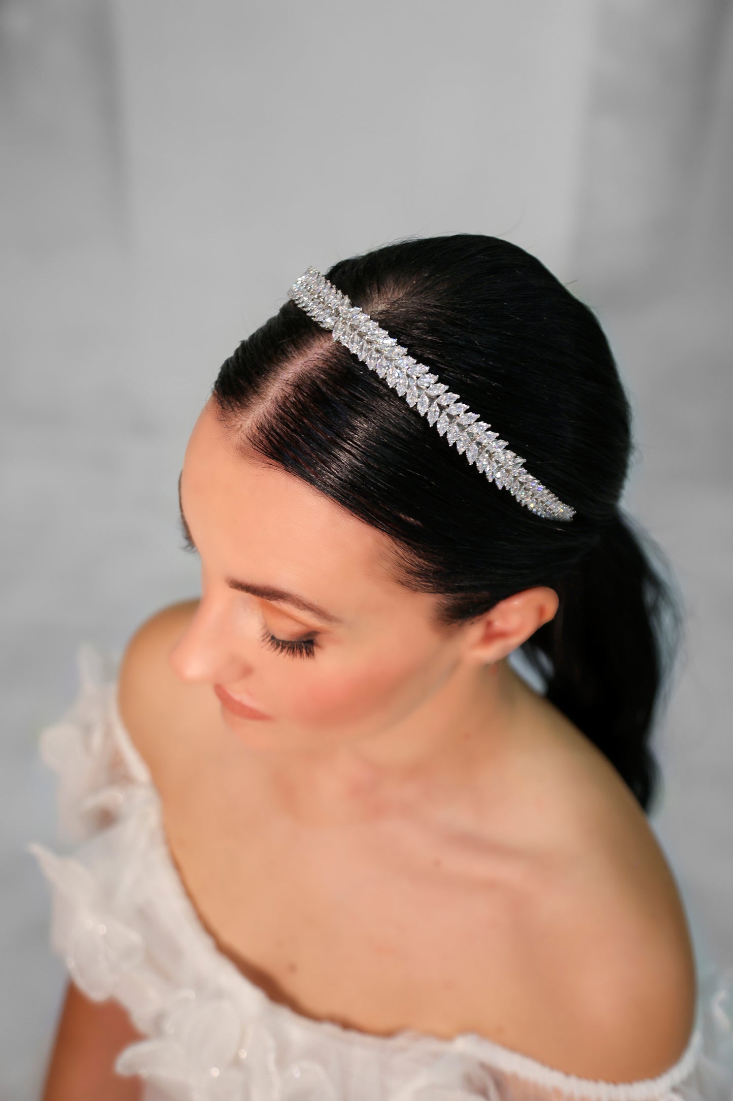 CELINE - Czech Crystals Marquise Cut Headband