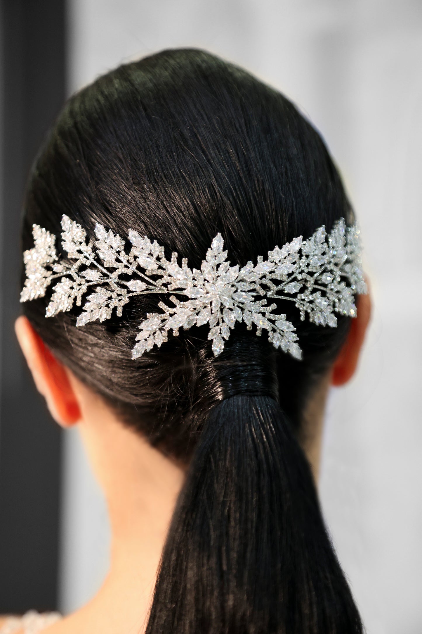 MALINA - High Quality Czech Crystal Marquise Cut Headpiece